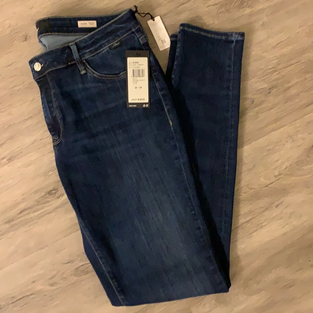 NWT Mavi Alexa Dark SuperSoft Skinny Jean.